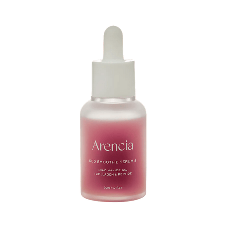 Fresh Red Smoothie Serum 8 para piel luminosa y protegida.