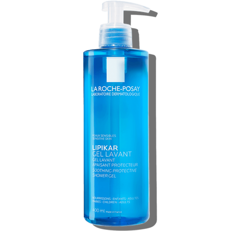 Lipikar Gel Lavant La Roche-Posay limpia suavemente la piel normal a seca.
