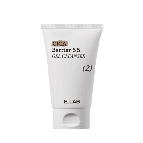 Gel limpiador Cica Barrier 5.5 de B.lab, formulado para limpiar suavemente y reforzar la barrera cutánea.