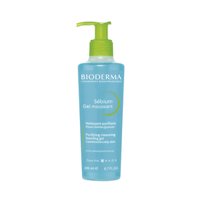 Sébium Gel Moussant Bioderma purifica la piel sin resecar y previene imperfecciones.