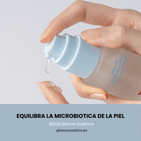 Esencia Bifida de Tocobo con probióticos que fortalecen la barrera cutánea y mejoran elasticidad.