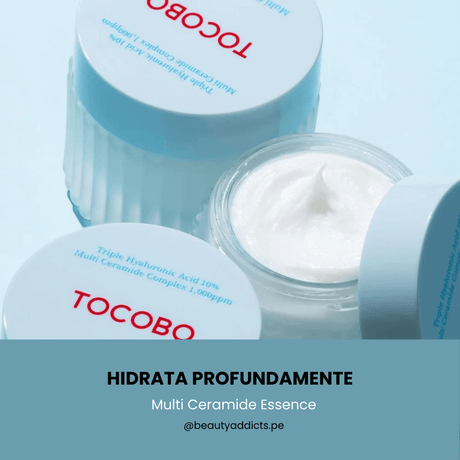 Tocobo Multi Ceramide Cream que hidrata intensamente y protege piel sensible.