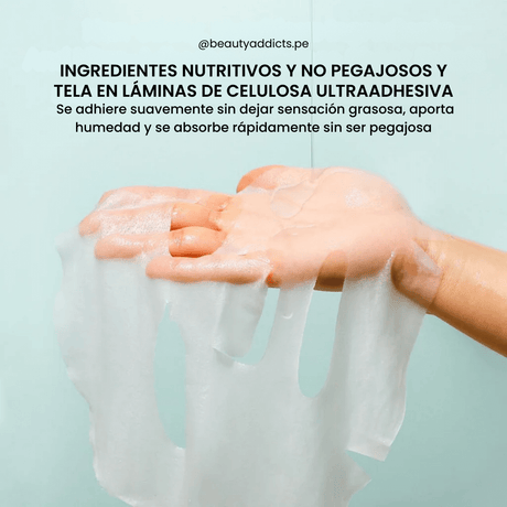 Mascarilla facial APLB antioxidante, iluminadora y despigmentante.