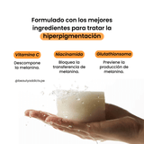 Glutathiosome Dark Spot Pad Vita Touch de Abib con ingredientes potentes para combatir la hiperpigmentación.