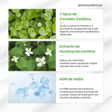 Green Tea Fresh Sunscreen de Dr. Althea con houttuynia para reducir manchas e imperfecciones.