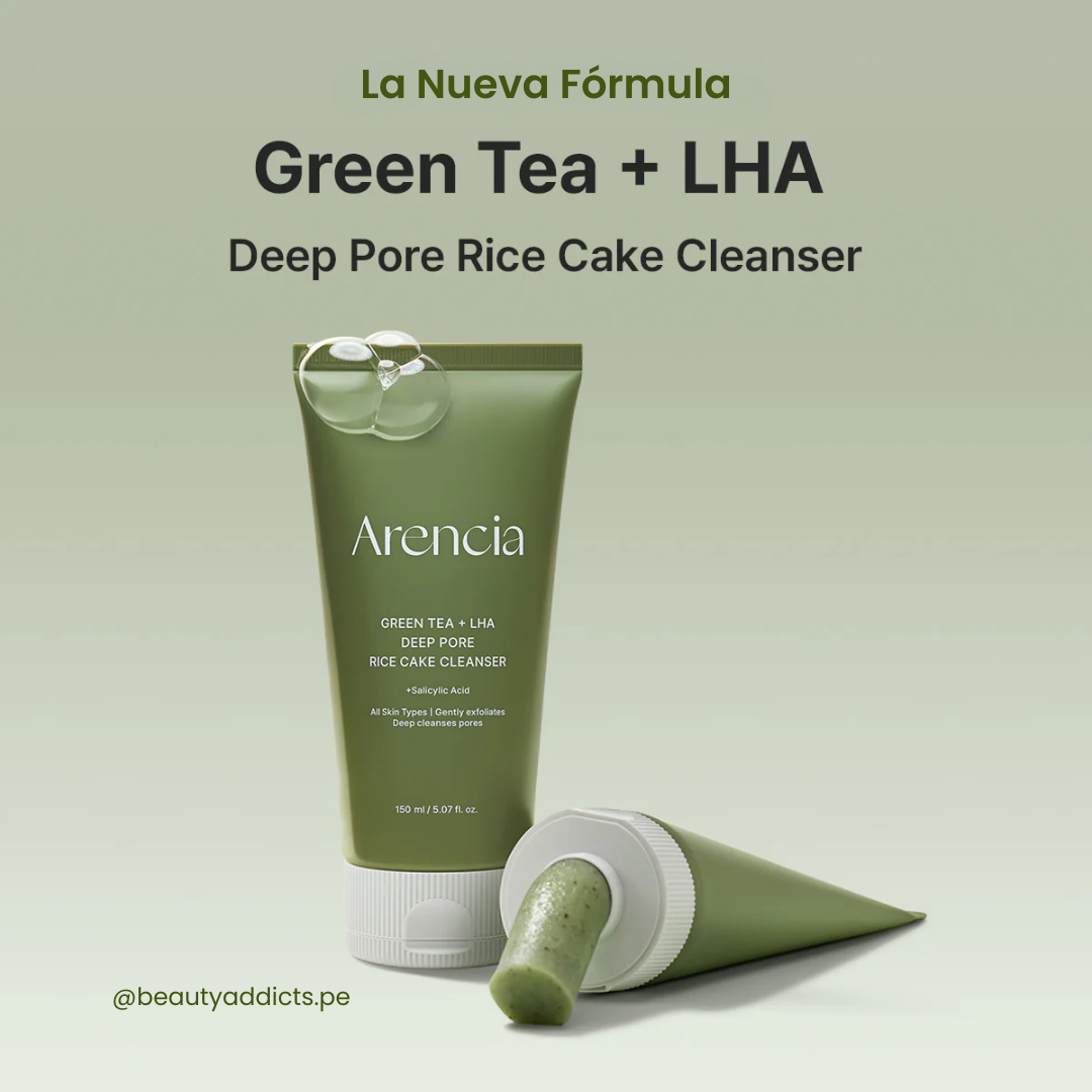 Arencia Rice Cake Cleanser, ideal para pieles con tendencia acnéica o sensibles
