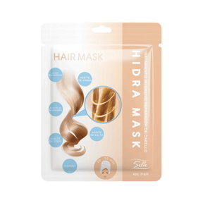 Mascarilla capilar intensiva que hidrata, repara y fortalece el cabello de By Silk.
