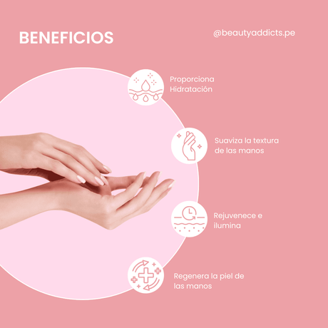 Mascarilla de manos de By Silk para manos suaves y bien cuidadas.