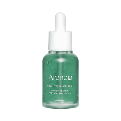 Holy Hyssop Serum 12 con fórmula botánica que calma, hidrata y equilibra la piel reactiva

