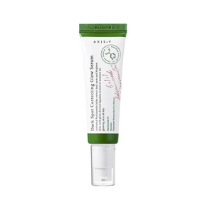 Dark Spot Correcting Glow Serum Axis-Y que ilumina y reduce manchas oscuras.