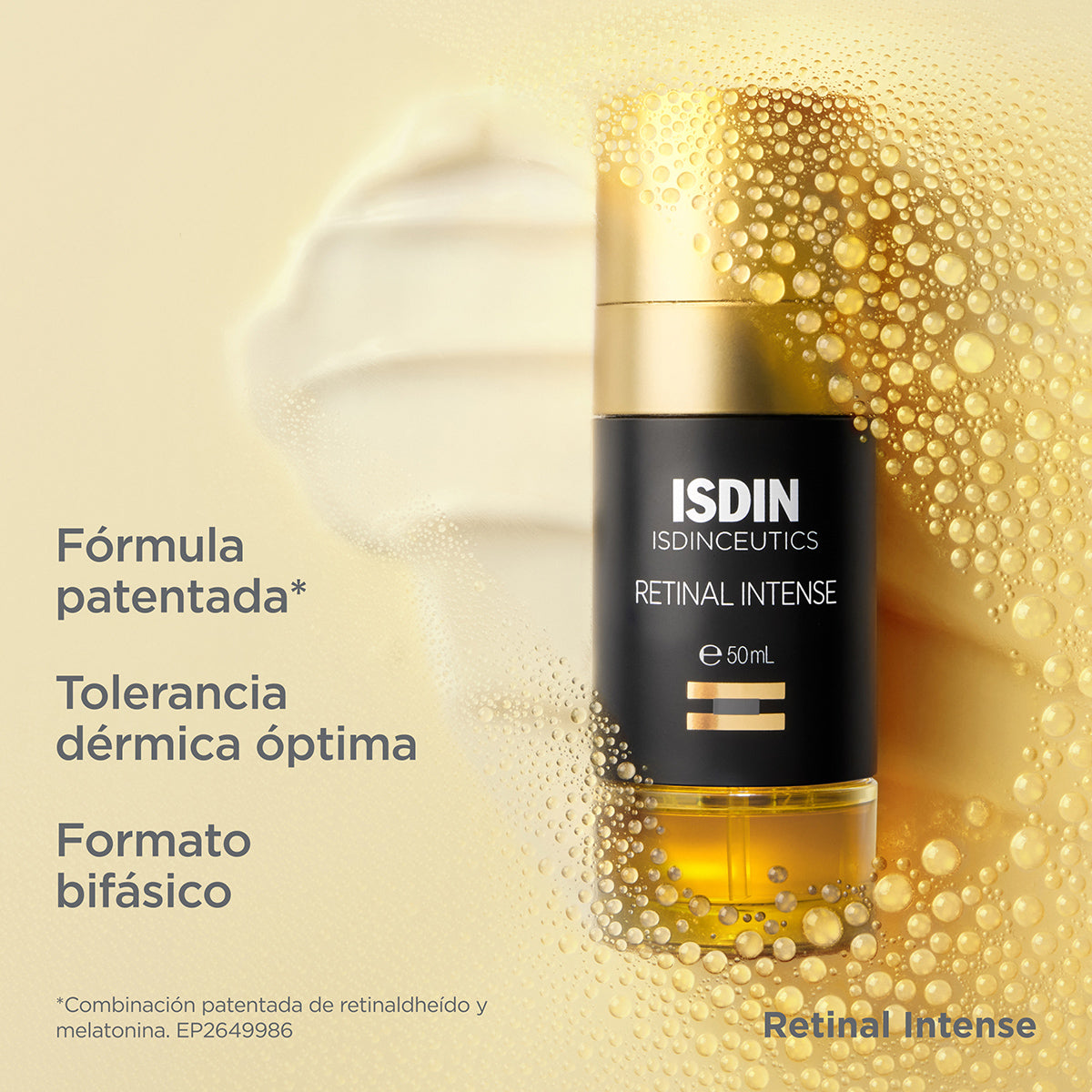 ISDINCEUTICS Retinal Intense Serum ISDIN mejora el tono y uniformidad de la piel.