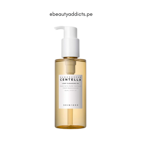 SKIN1004 Madagascar Centella Cleansing Oil, desmaquilla suavemente sin resecar la piel.
