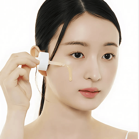 Ampolla de retinol de Skin 1004 con microespículas para absorción profunda y piel más firme.
