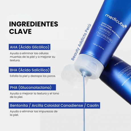Mascarilla de arcilla para absorber sebo y limpiar poros.