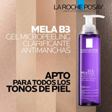 Gel Mela B3 La Roche-Posay que mejora la luminosidad de la piel.