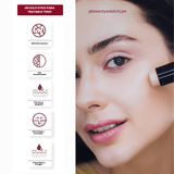 Centellian24 Mela Capture Stick ayuda a unificar el tono de las zonas oscuras con alpha‑bisabolol. 