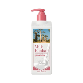 Tratamiento capilar Milk Baobab Flora Bouquet con fragancia floral intensa que nutre profundamente y mejora la textura del cabello.