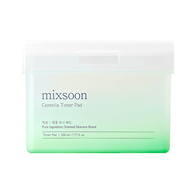 Pads tónicos con centella asiática que hidratan, calman y ayudan a equilibrar la piel sensible.