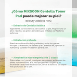 Toner pads con ingredientes calmantes para una piel más suave y equilibrada.