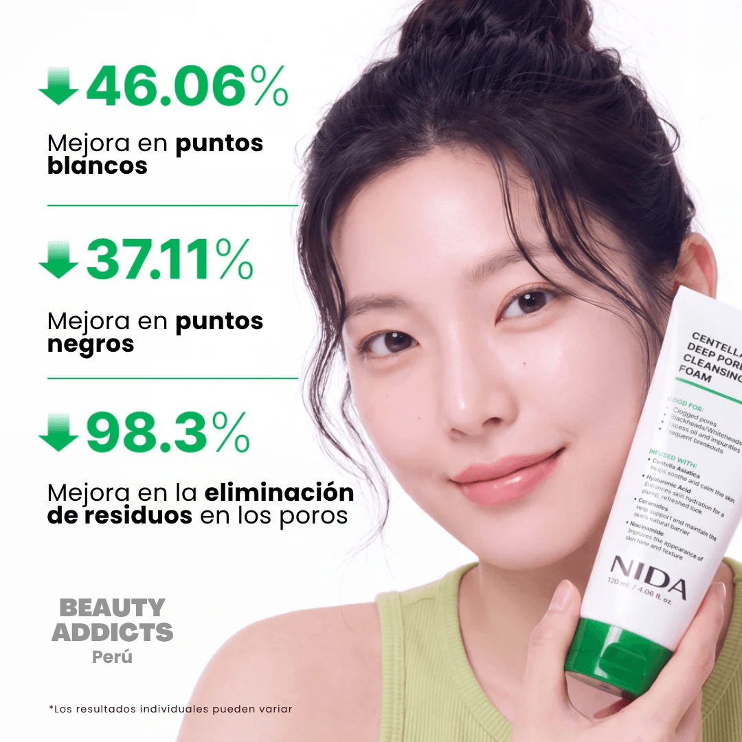 NIDA Centella Deep Pore Cleansing Foam