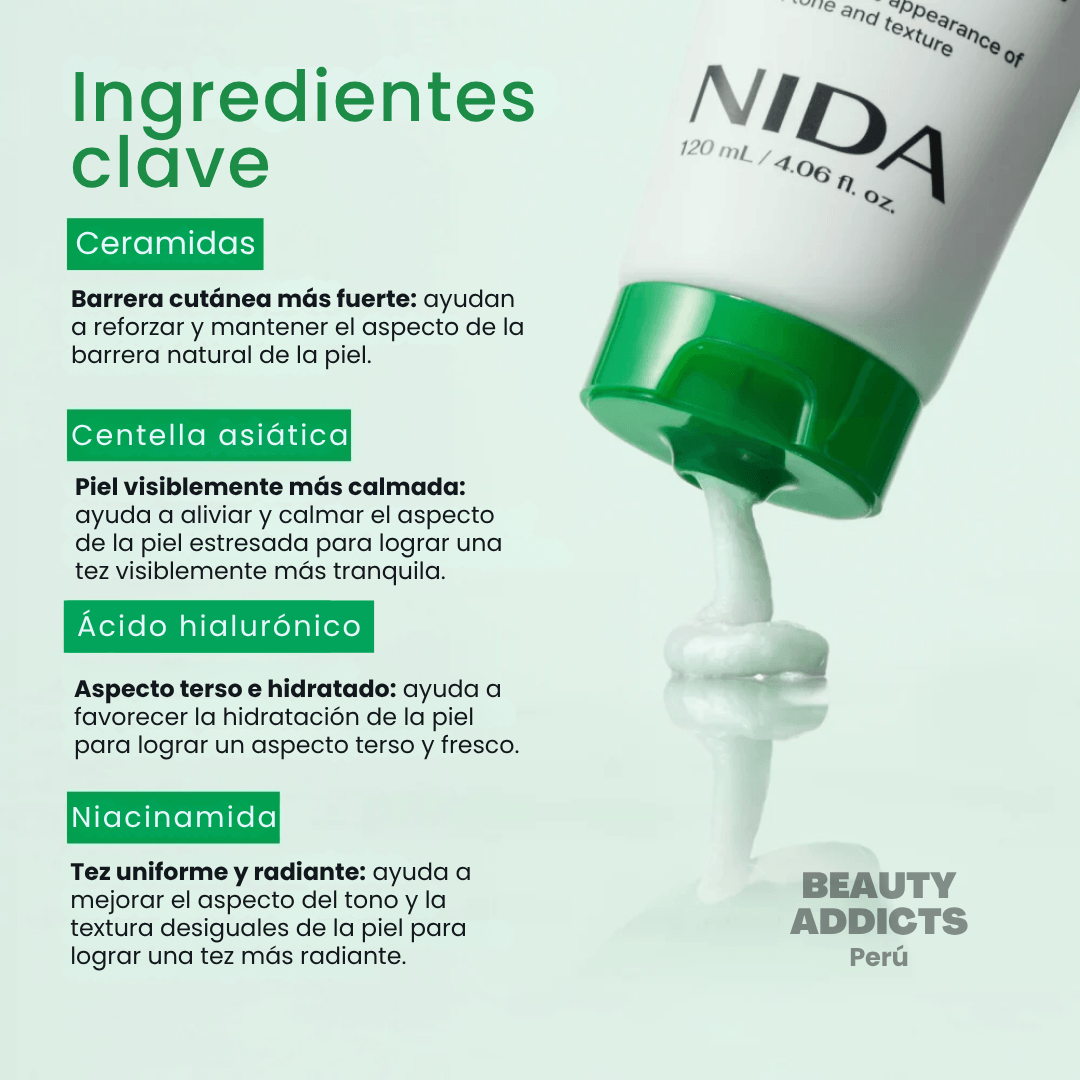 NIDA Centella Deep Pore Cleansing Foam