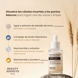 NIDA White Rice Whitehead Exfoliating Serum