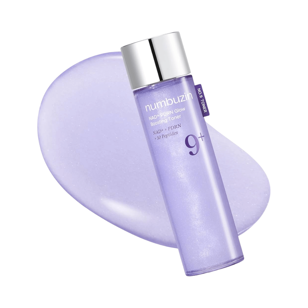 No.9 NAD PDRN Glow Boosting Toner Numbuzin ilumina y revitaliza la piel apagada.