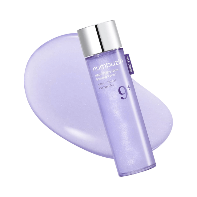 No.9 NAD PDRN Glow Boosting Toner Numbuzin ilumina y revitaliza la piel apagada.