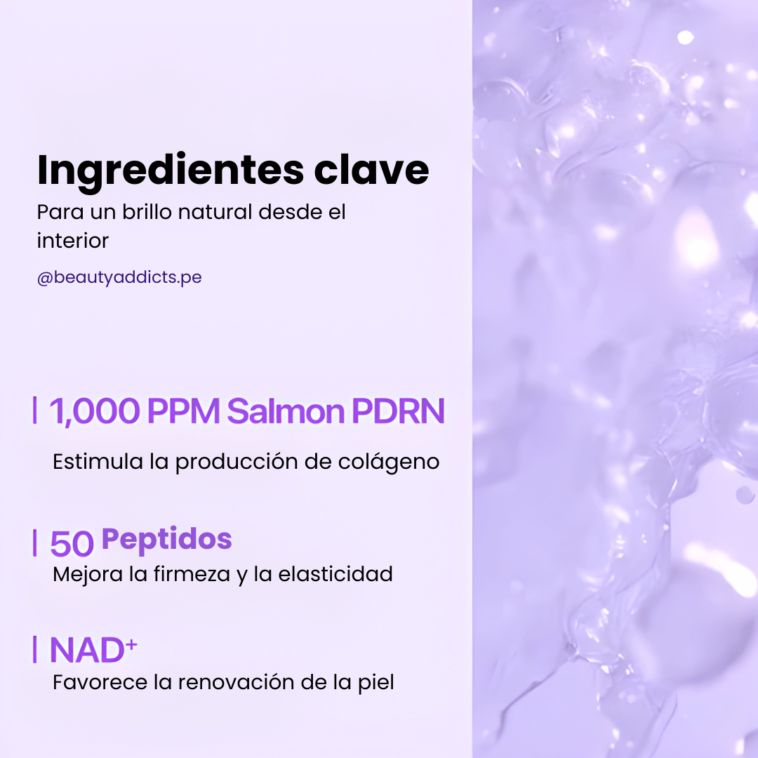 No.9 NAD PDRN Glow Boosting Toner Numbuzin suaviza la piel y refina su textura al instante.