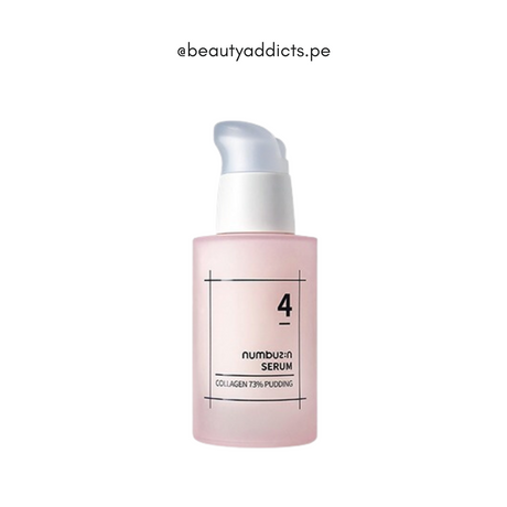 Serum Numbuzin No.4 que mejora elasticidad con elastina hidrolizada.