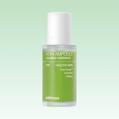 Noni Energy Ampuole de Celimax de 30ml que calma la piel.