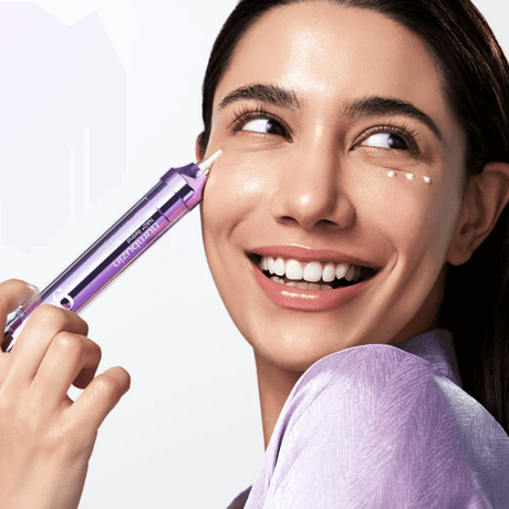 Eye cream Volumetox con efecto reafirmante y voluminizador.