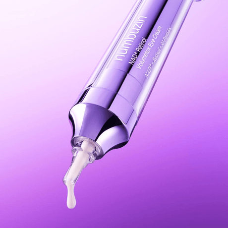 Contorno de ojos con retinol para líneas finas y pérdida de firmeza.