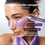Cuidado antiarrugas para ojos completo con efecto tensor y revitalizante: No. 9 Eye Cream y No.9 Eye Patches.