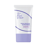 Onion Newpair Sunscreen de Isntree, protege del sol y calma la piel con extracto de cebolla morada.