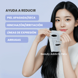Tratamiento en mascarilla con hidratación multicapa para piel seca o apagada.