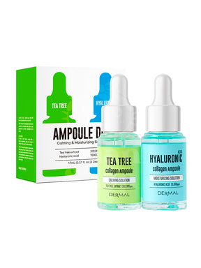 Dúo de serums Dermal para una piel más elástica y menos irritada.