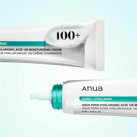 Anua PDRN Hyaluronic Acid 100 Moisture Cream nutre en profundidad y retiene la humedad.