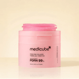 Pads tonificantes Medicube PDRN Pink Collagen con colágeno para firmeza.