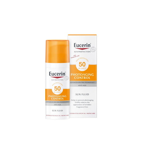Eucerin Photoaging Control para piel madura o con signos de fotoenvejecimiento.