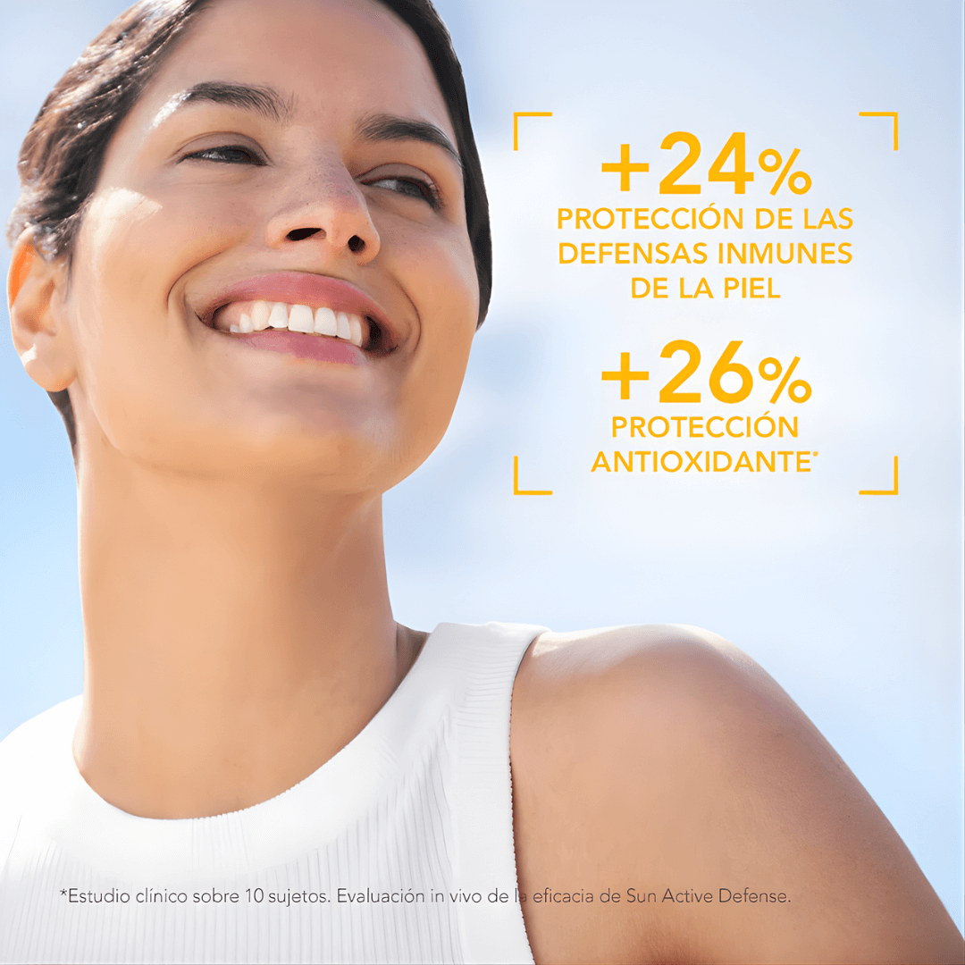 Photoderm AKN Mat SPF 30 Bioderma controla el exceso de grasa con efecto matificante.