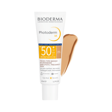 Photoderm-M-SPF-50+ de Bioderma, ideal para piel con melasma o hiperpigmentación.