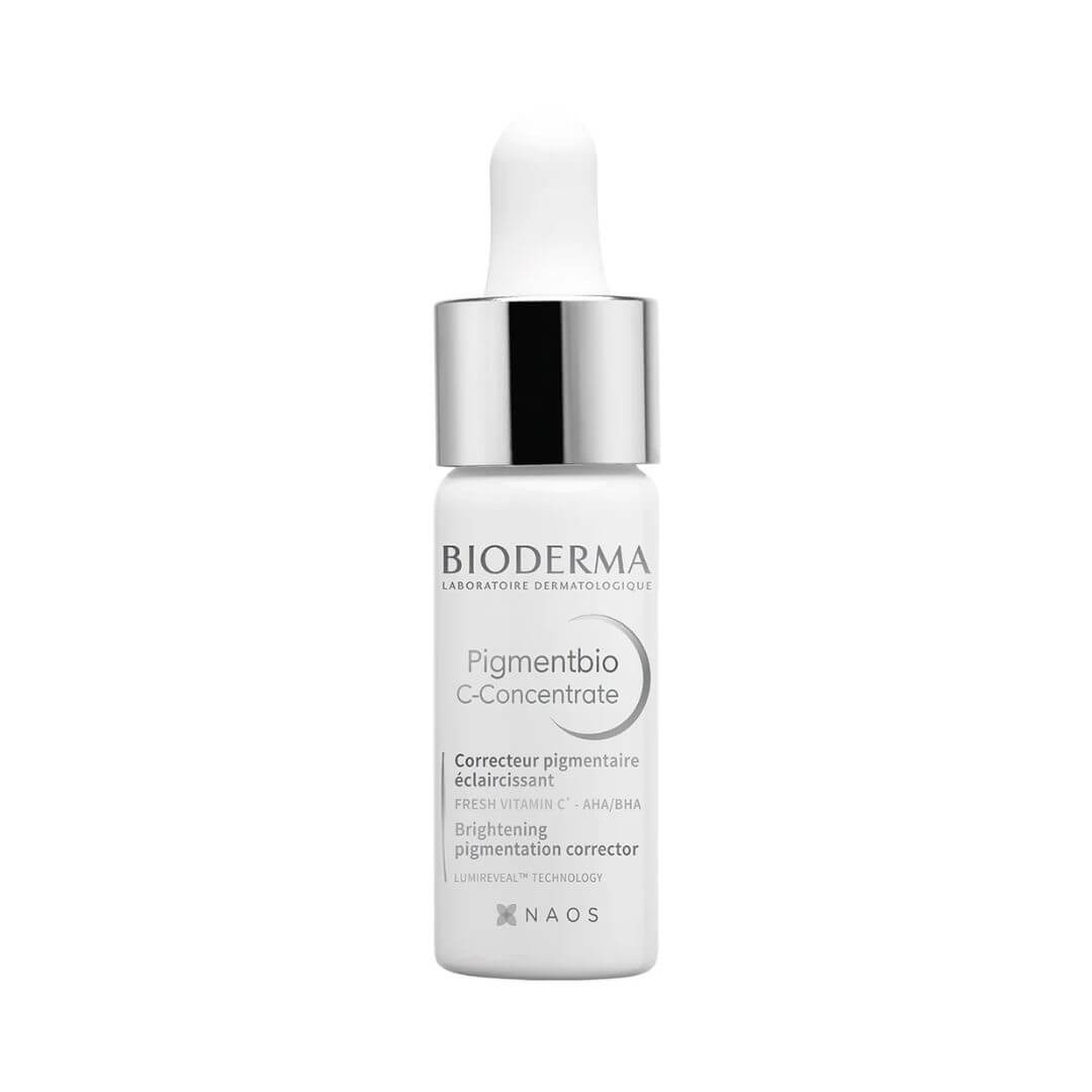 Pigmentbio C-Concentrate Serum Bioderma ilumina y unifica el tono de la piel.