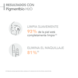 Pigmentbio H2O Bioderma limpia rostro y ojos sensibles dejando piel fresca y luminosa.