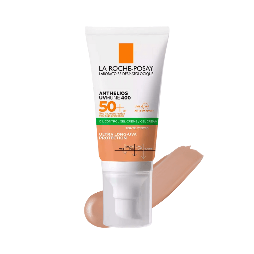Protector Solar Anthelios UV Mune 400 Oil Control Gel-Cream SPF50+ Con Color