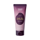 Eqqualberry Purple Rice Pore Purifying Pack Cleanser limpia poros y elimina impurezas con arroz morado.