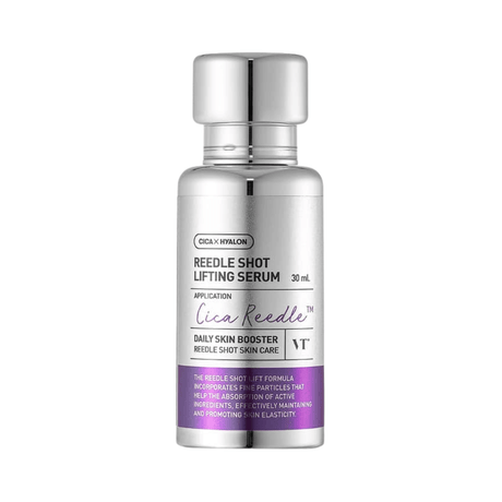 Reedle Shot Lifting Serum de VT Cosmetics mejora la firmeza y elasticidad de la piel.