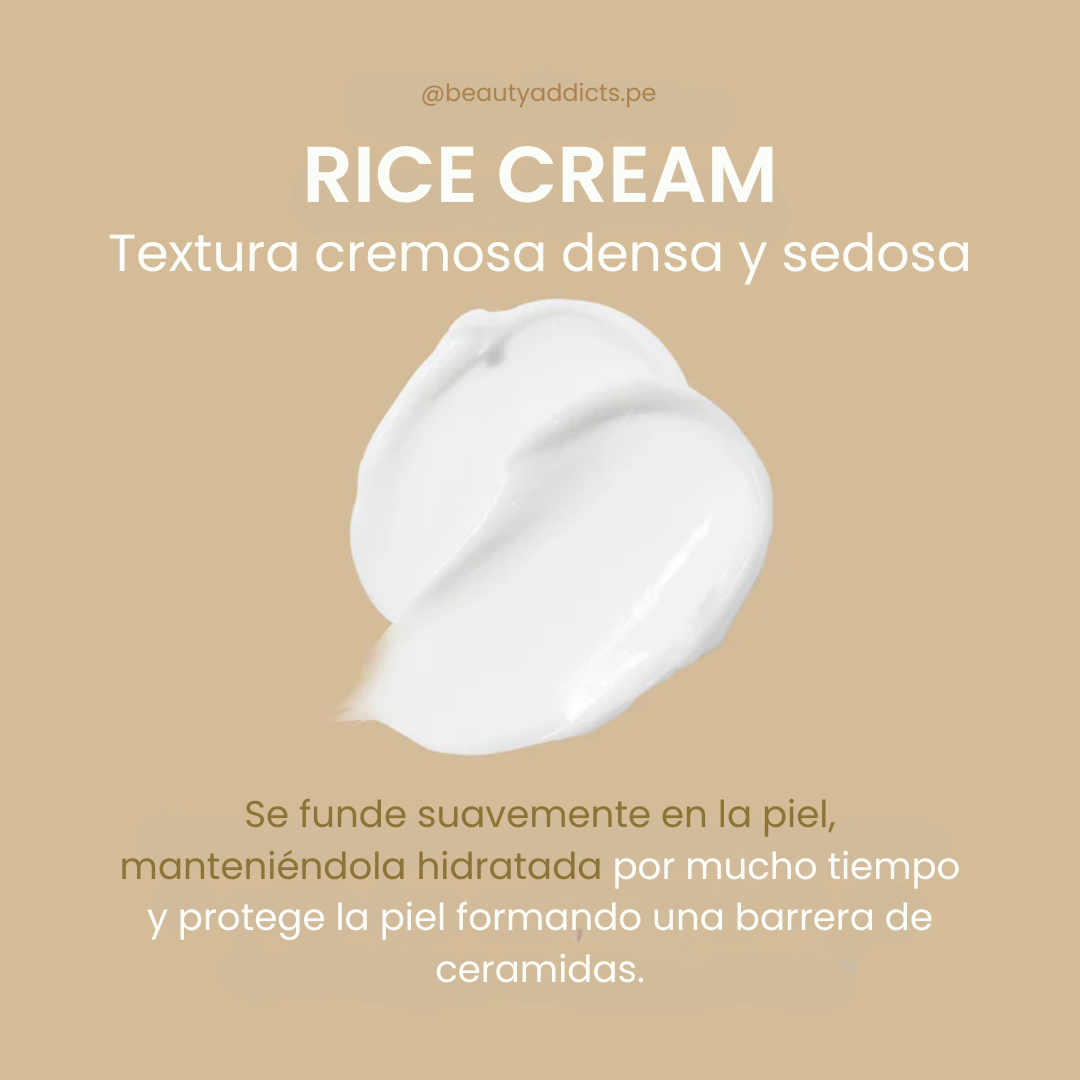 I’m From Rice Starter Kit,crema con textura ligera que hidrata y nutre.