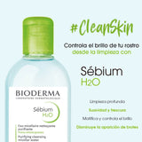 Sébium H2O Bioderma agua micelar purificante ideal para piel con tendencia acneica.