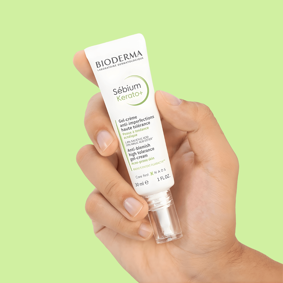 Sébium Kerato+ Bioderma alisa la piel y mejora la textura de piel grasa o mixta.